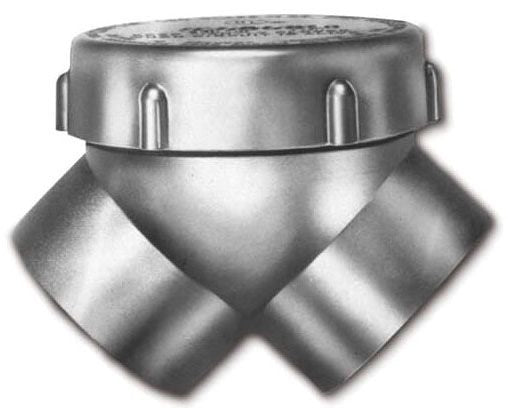 1 Inch Capped Conduit Elbow, Alum, F/F T6128