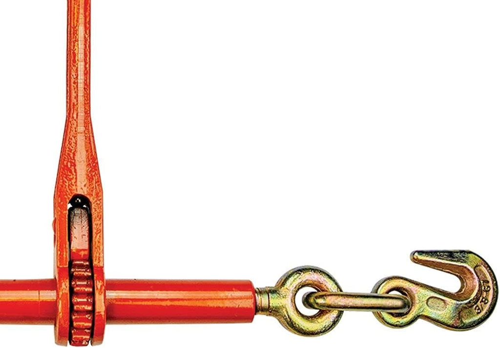 Ratchet Binder with Towing J Hook, 2 Pack, 5,400 Pound Safe Working Load M4817