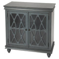 Twilight Blue 2 Door Accent Cabinet S897