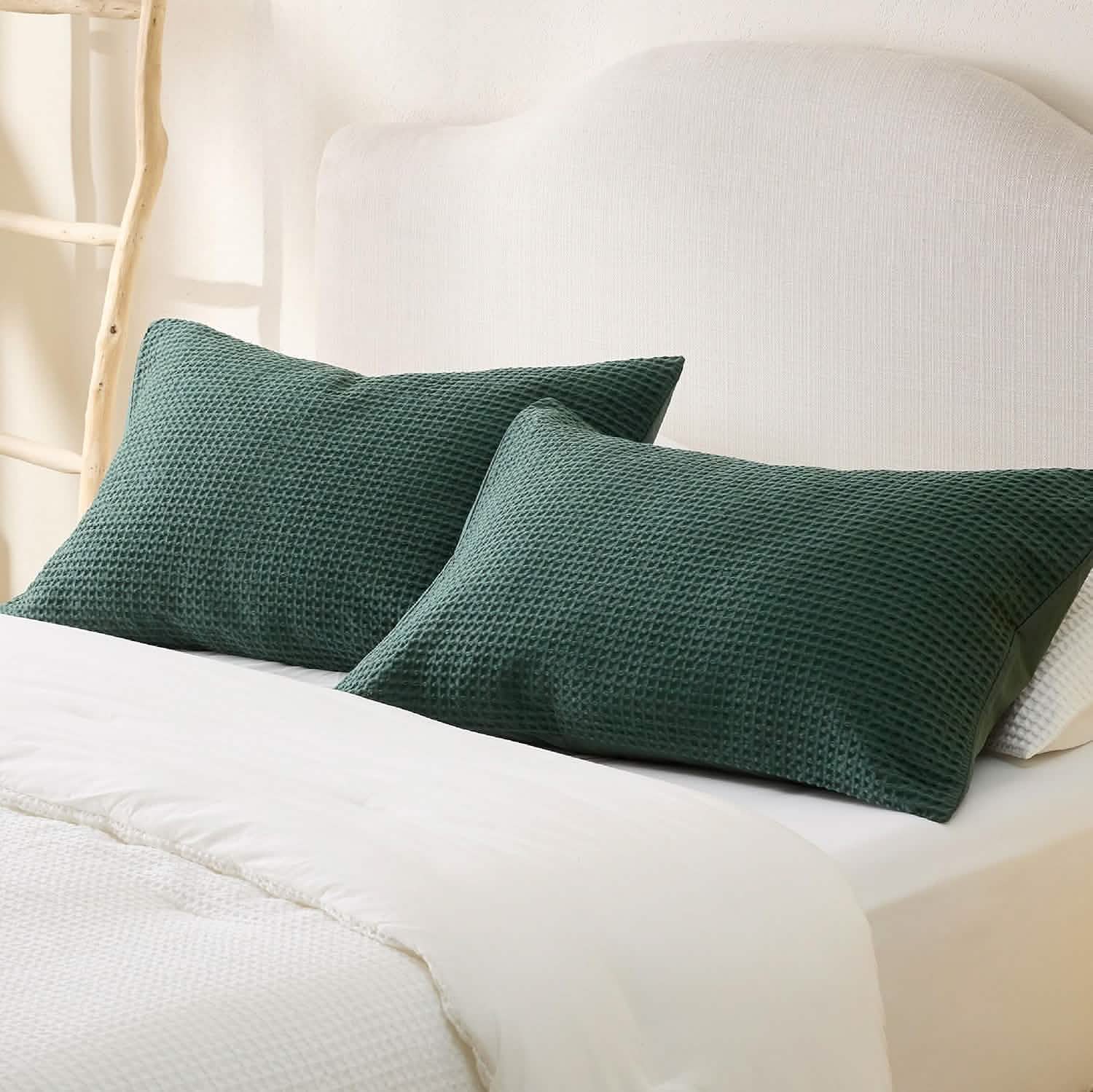 Cotton Waffle Weave Pillowcases S65835