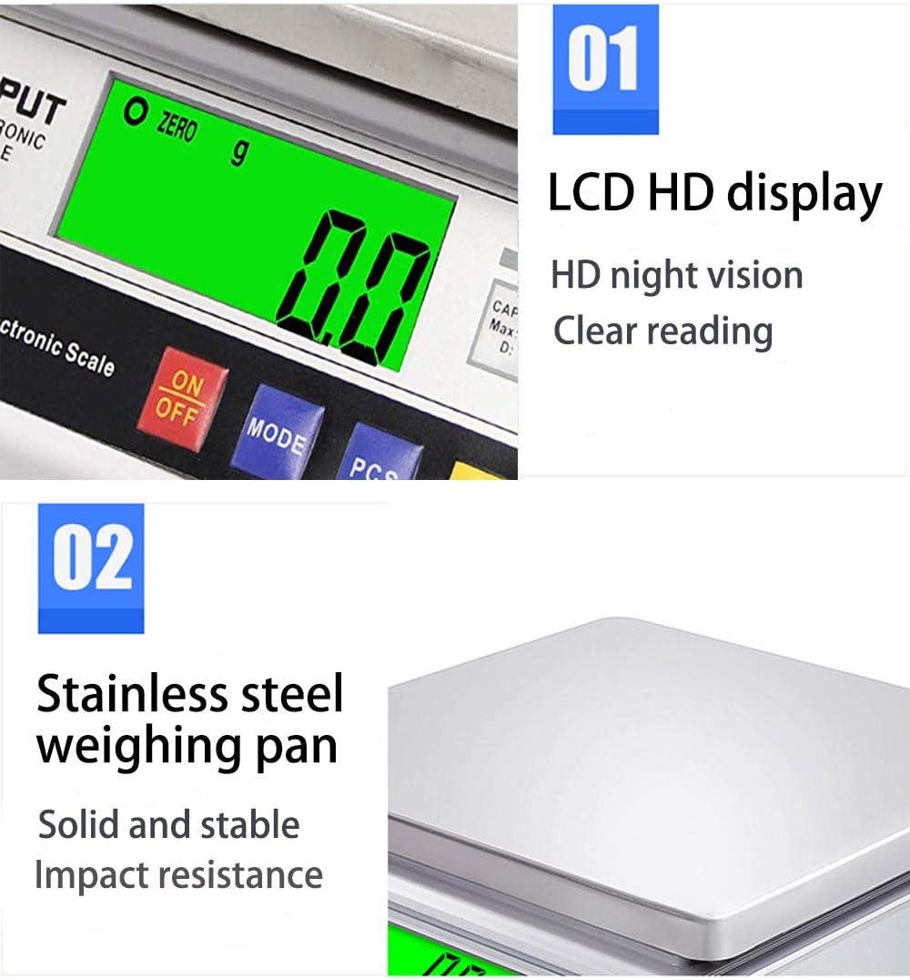 6kg x 0.1g Digital Electronic Balance Scale A3126