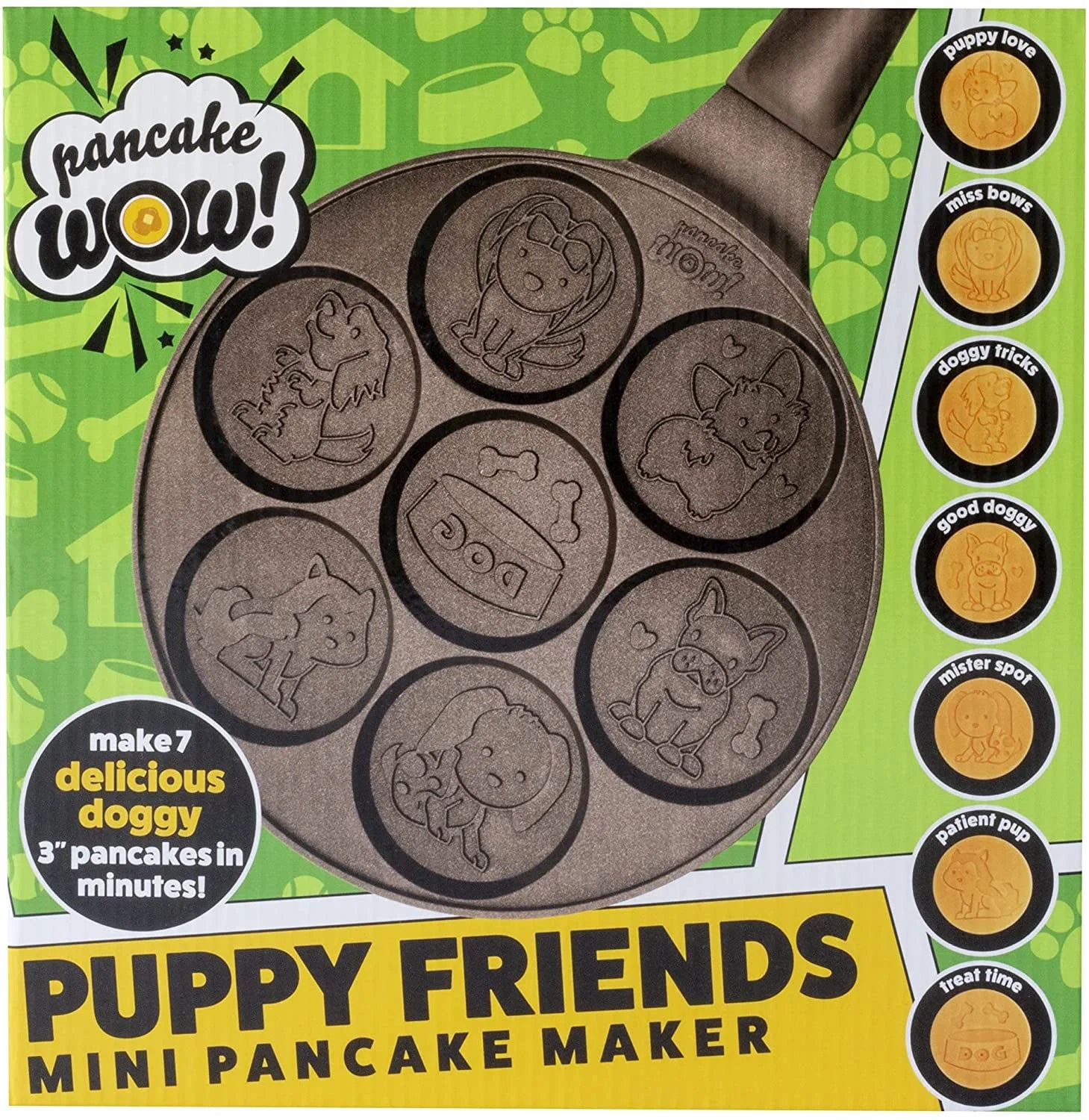 Mini Pancake Pan, Nonstick Griddle for Breakfast Q9936