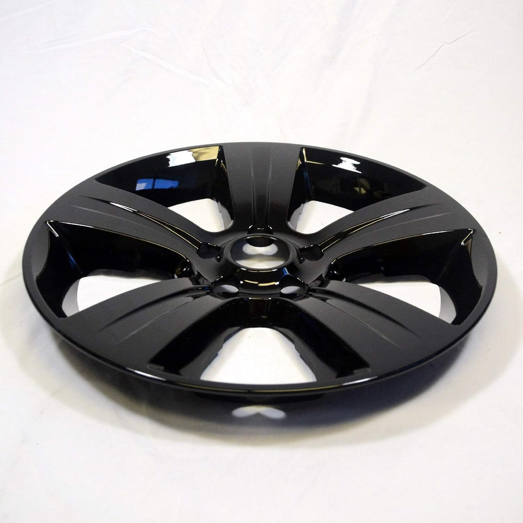 17" Gloss Black Wheel Skins Set of 4 K397