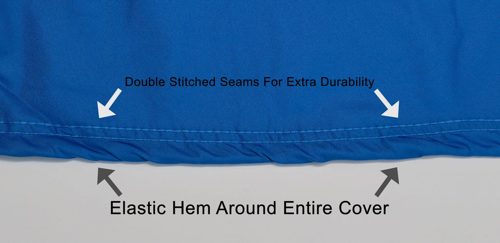 Jet Ski Cover, Trailerable, Blue / Black, Includes Trailer Straps And Storage Bag J9514