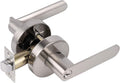 Satin Nickel Privacy Door Lever Interior Door Handles 5 Pack Q2413