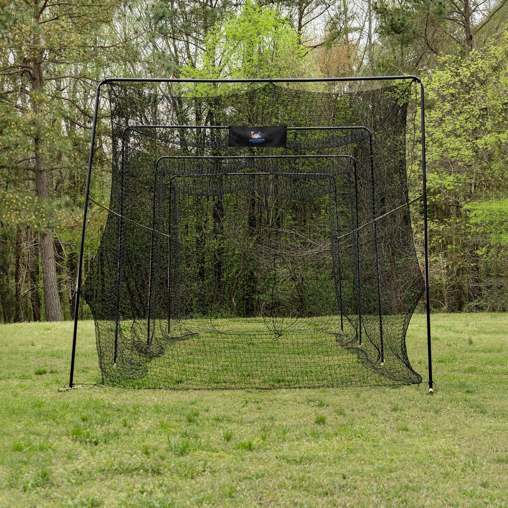 40 Foot Collapsable Batting Cage with Frame and Netting F529247