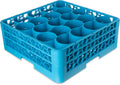 20 Compartment Glass Rack with 2 Extenders N815