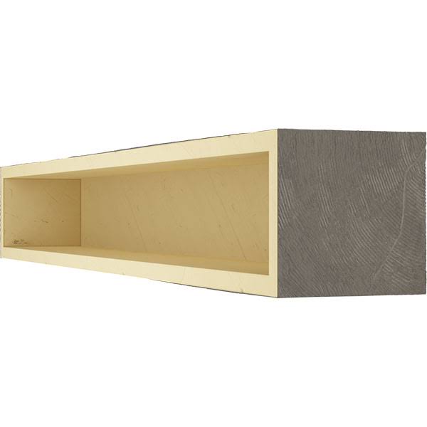 Sandblasted Faux Wood Fireplace Mantel X596712