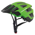 MTB Helmet Matt Black Green M-L D23892