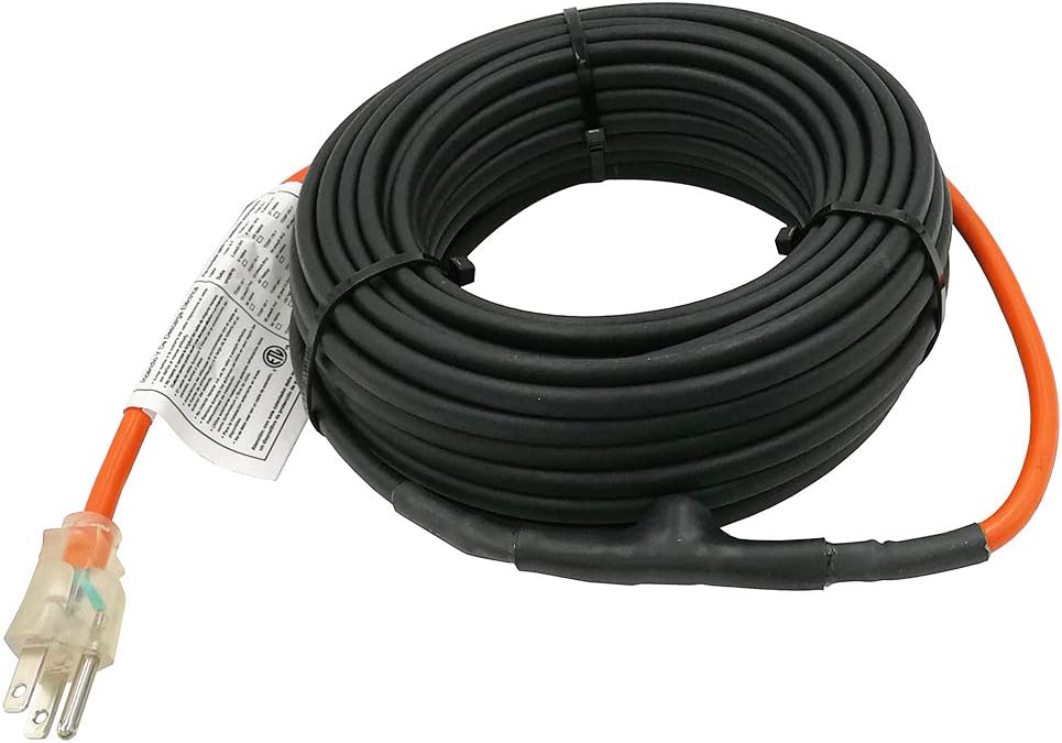 80-feet Self Regulating Pipe Heating Cable 120V F534953