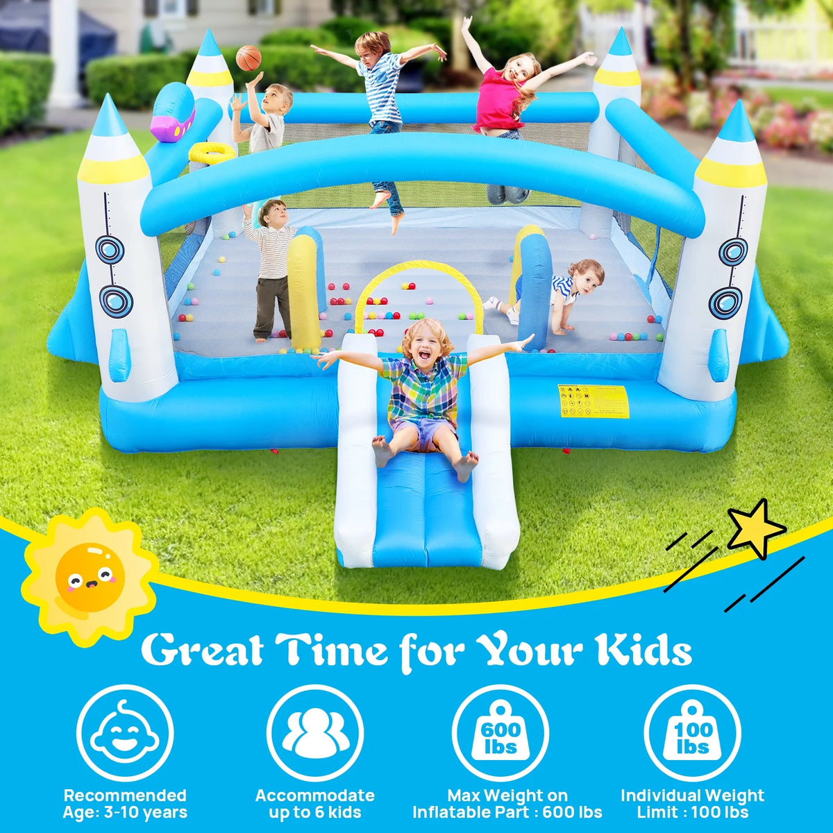 Inflatable Bouncer with Blower U543095