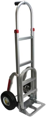 Aluminum Hand Dolly with Stair Climbers and Pneumatic Wheels T171333