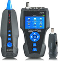 Network Cable Tester, Wire Tracker for RJ45, RJ11, BNC, Metal Cable, PING, POE, Pack of 2 I31384