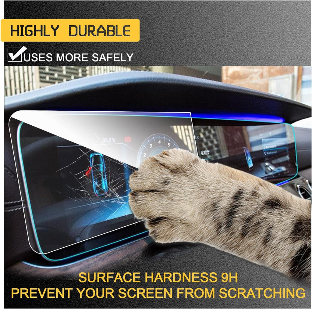 12.3IN Tempered Glass Car Navigation Screen Protector Pack of 2 G854943