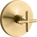 Vibrant Brushed Moderne Brass Valve Trim C2550
