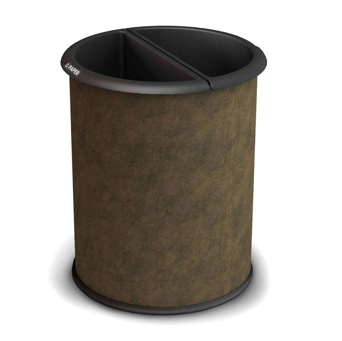 Brown 3.2 Gallon Trash Can K355