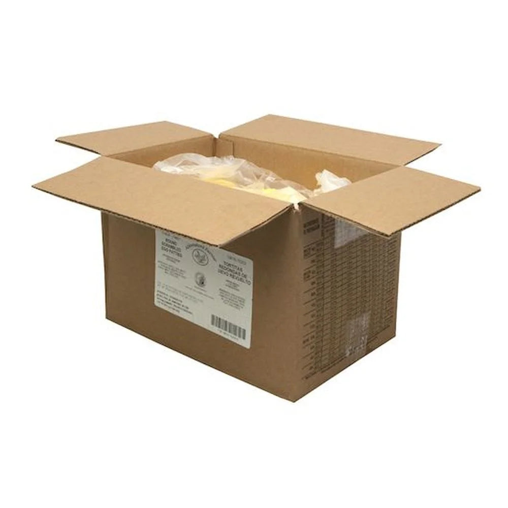 Fully Cooked 3.5 inch Round Scrambled Egg Patties, 11.25 Pound K911891