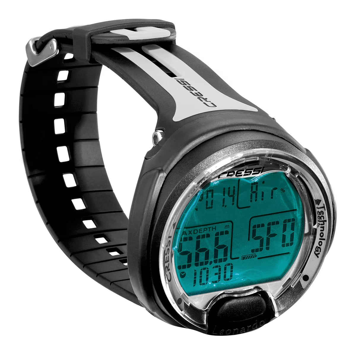 Black and White Wrist Diving Computer E754473