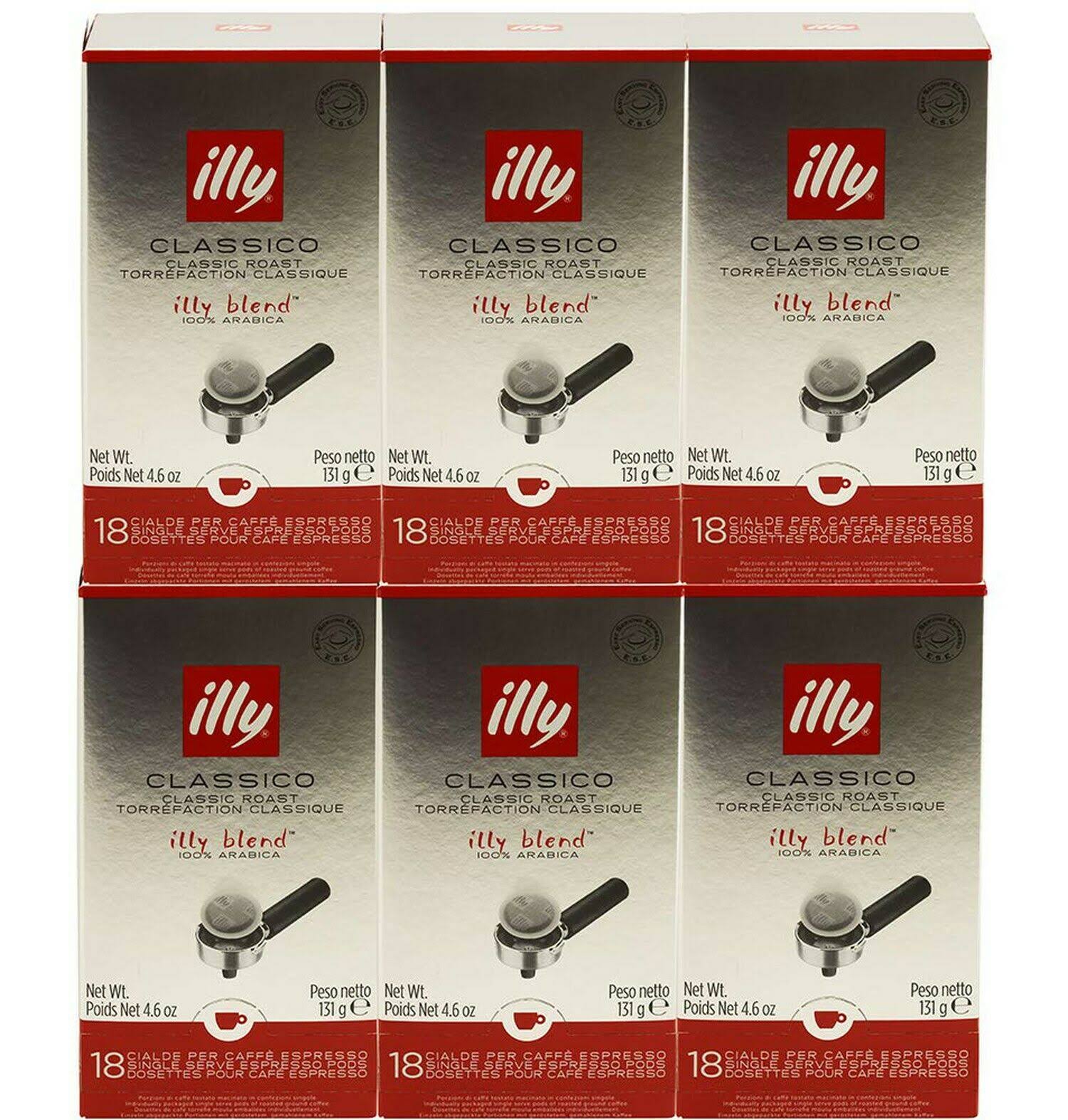 Medium Roast 18-Count E.S.E. Pods 4.4 oz Pack of 6 E9922