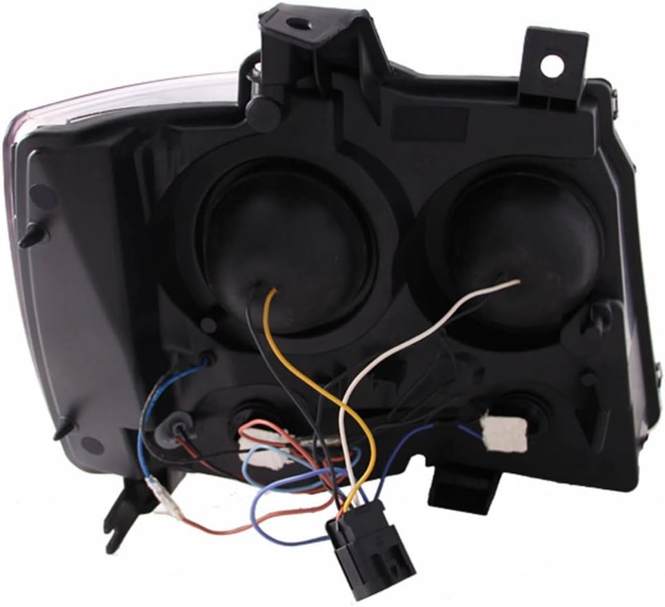 Projector Headlights with U-Bar Black S7722