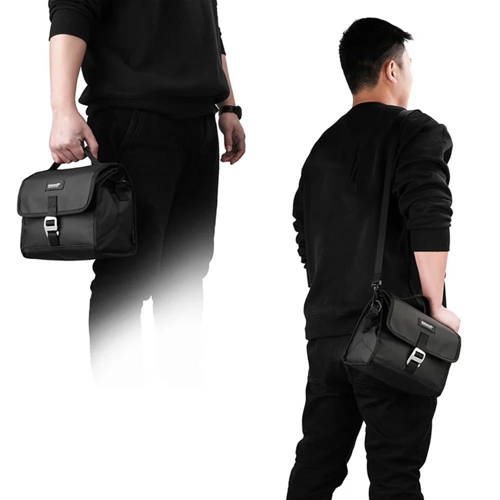 Insulated Folding Bike Handlebar Bag with Rain Cover F3475