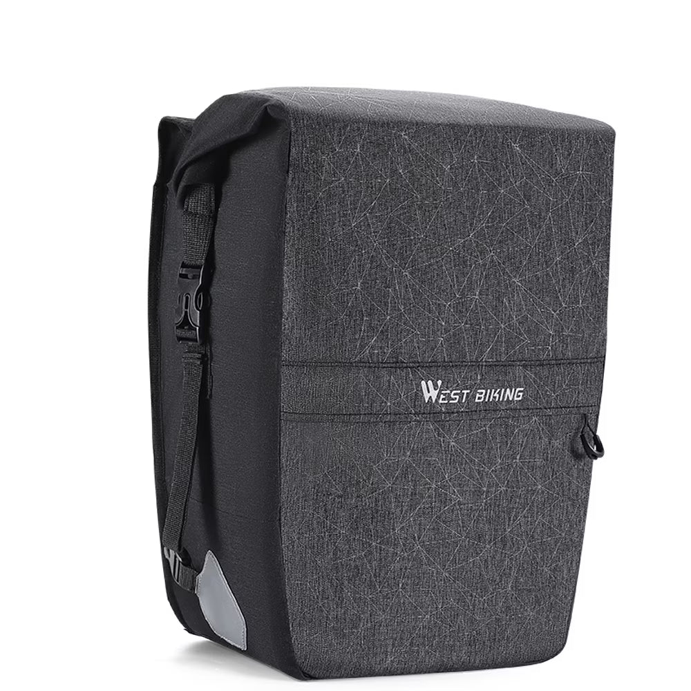 Expandable Bike Rear Storage Bag Backpack D896566