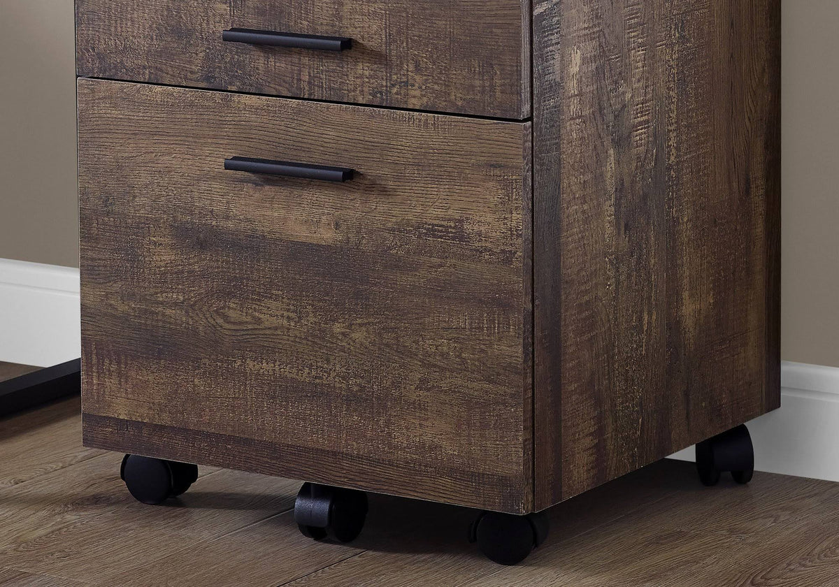 Black Grey 3 Drawers Filing Cabinet I712835