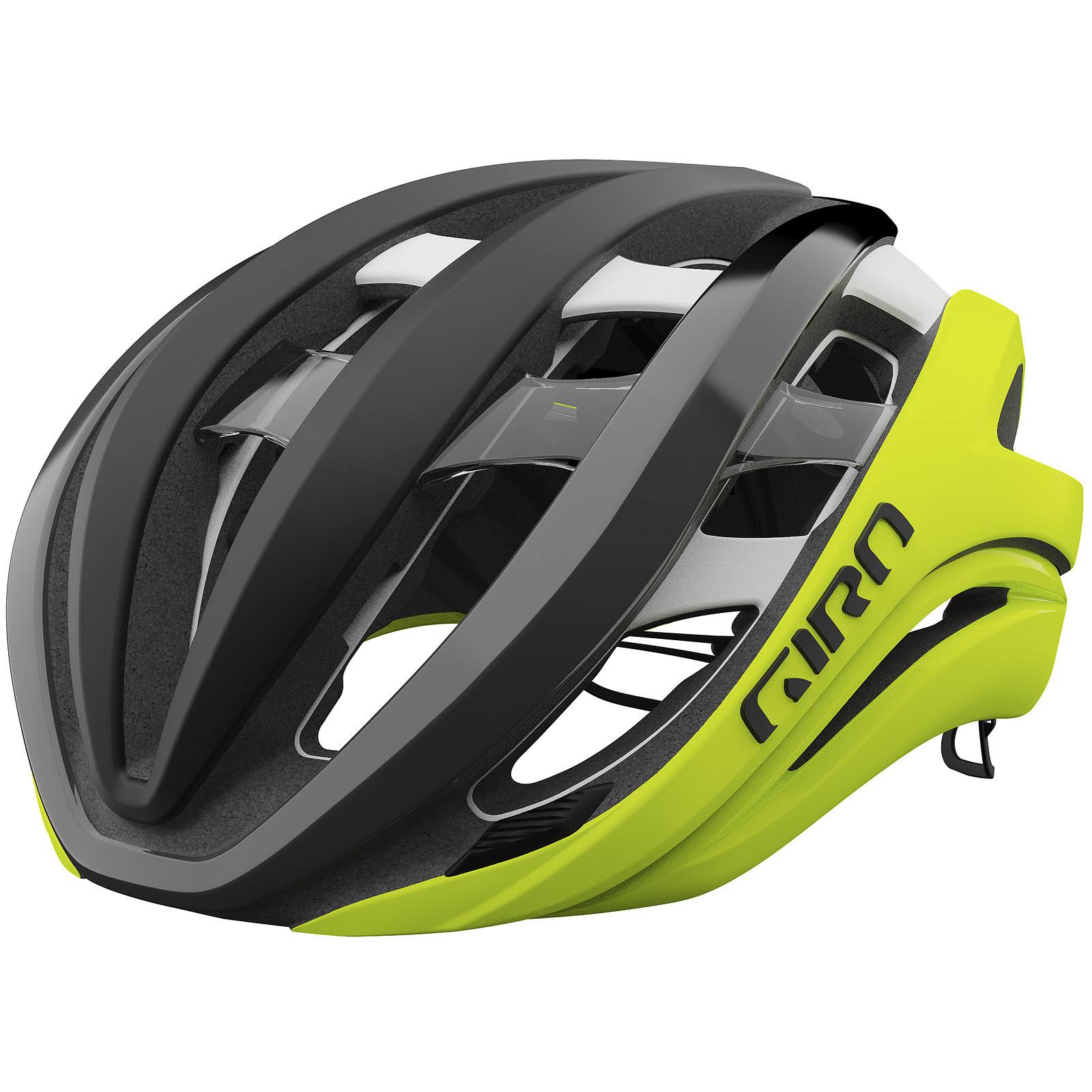 Matte Black Fade Highlight Yellow Helmet H1835