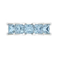 14k White Gold Eternity Band B21905