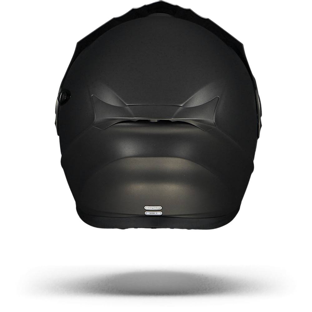 Solid Matt Anthracite L Motorcycle Helmet R9870