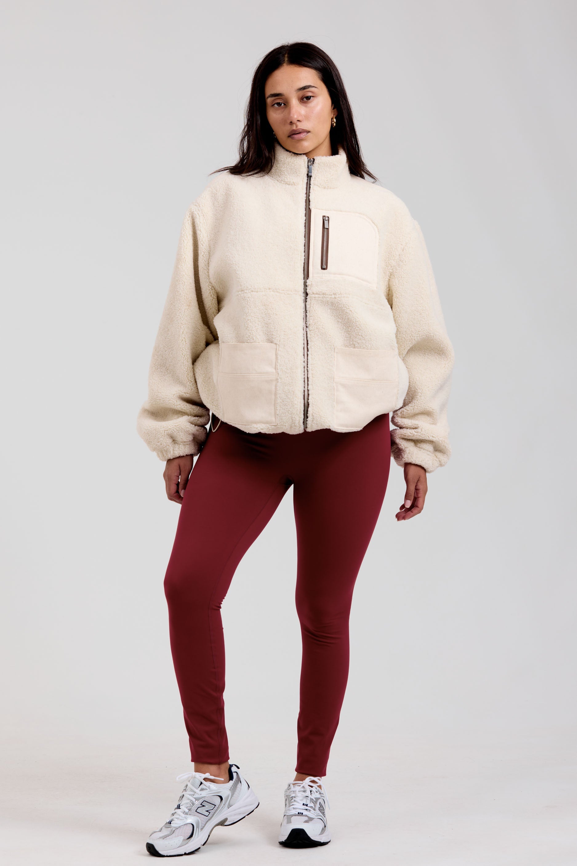 Sherpa Jacket - Cream