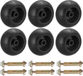 Mower Anti Scalp Deck Wheel Kit 5/8" Bore 5-2.75 Wheel Size Pack of 2 T32728