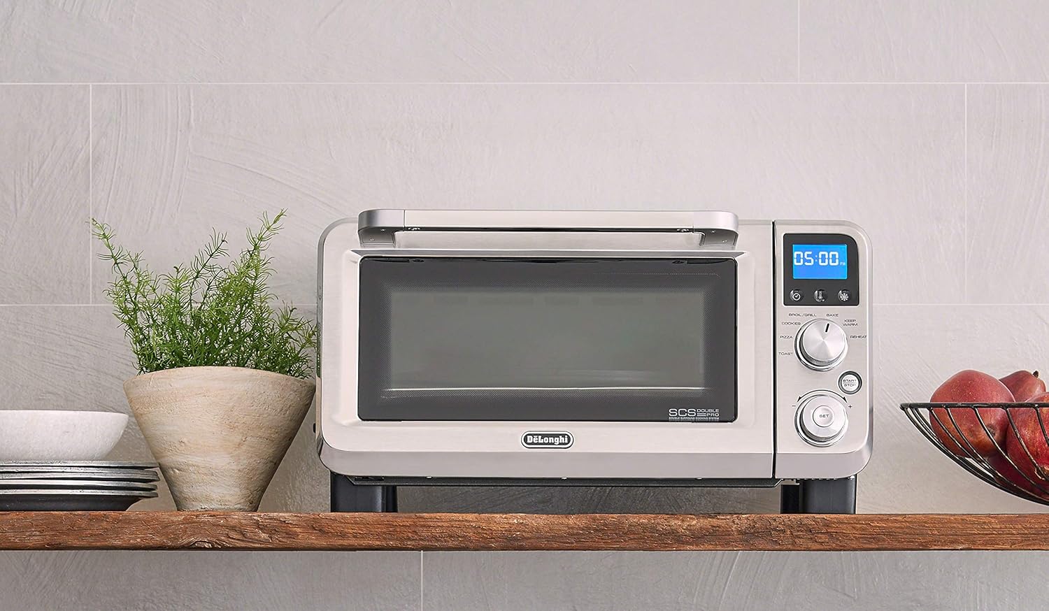 Compact Digital Oven, 0.5 cu. ft, Stainless Steel T969