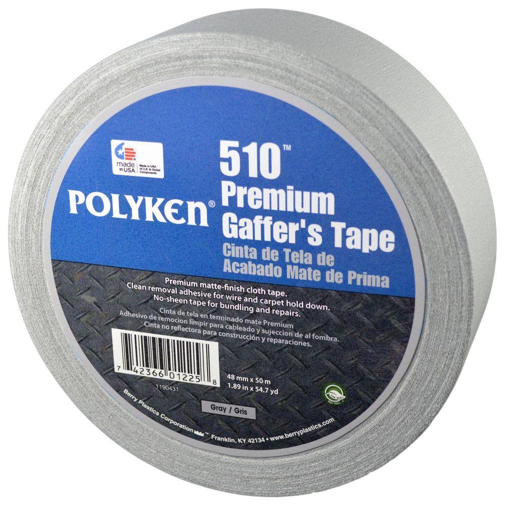Gray Gaffers Tape 48mm x 50m 24 Rolls X70233