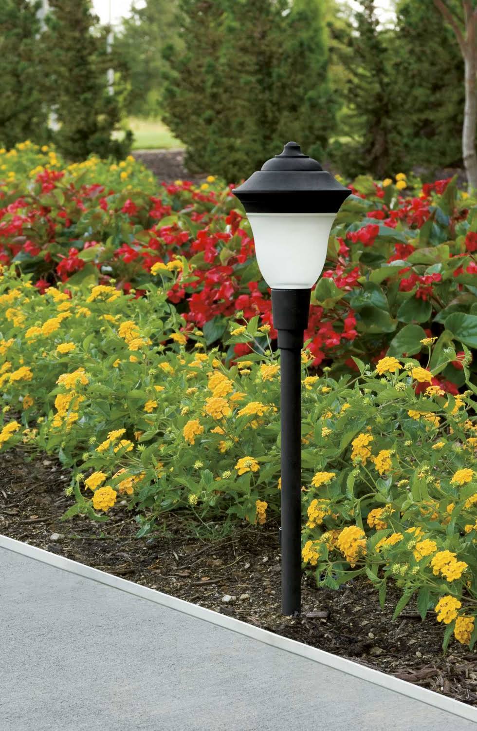 Black LED Path Light Q280824