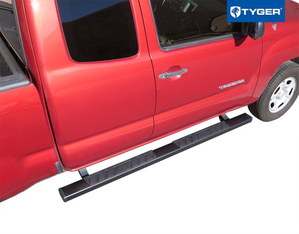 Black Side Step Running Boards D879
