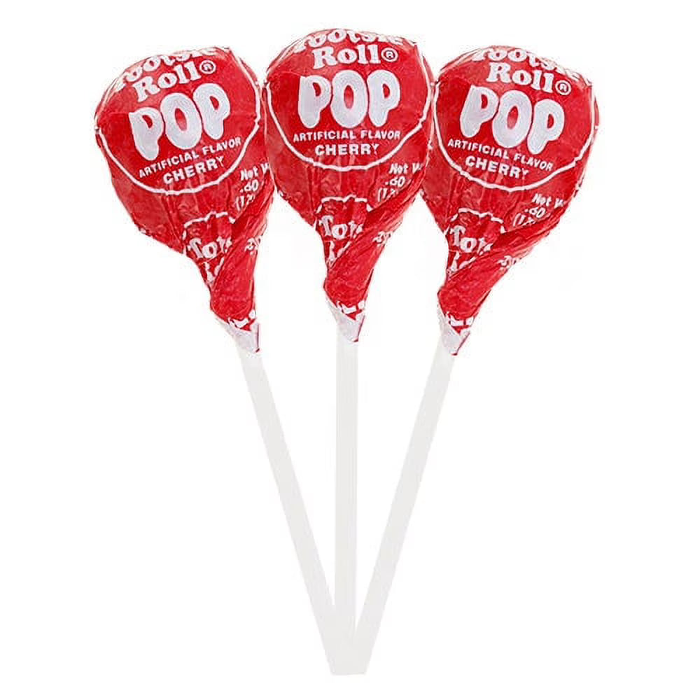 Cherry Tootsie Pops - 2 LB Bulk Bag Y774400