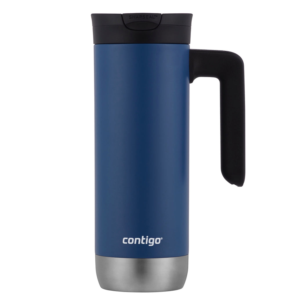 Insulated Stainless Steel Travel Mug with Handle, 20 oz V87302