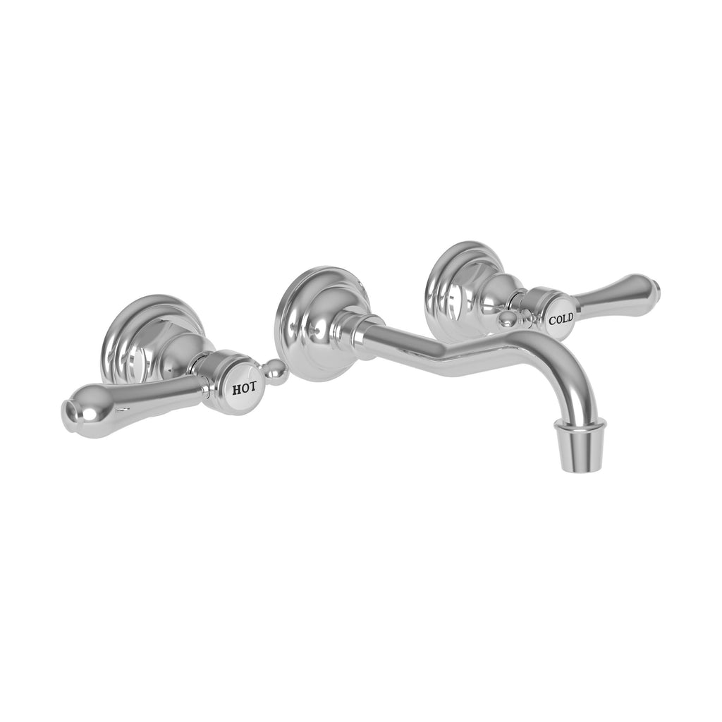 Matte White Wall Mount Lavatory Faucet W97091