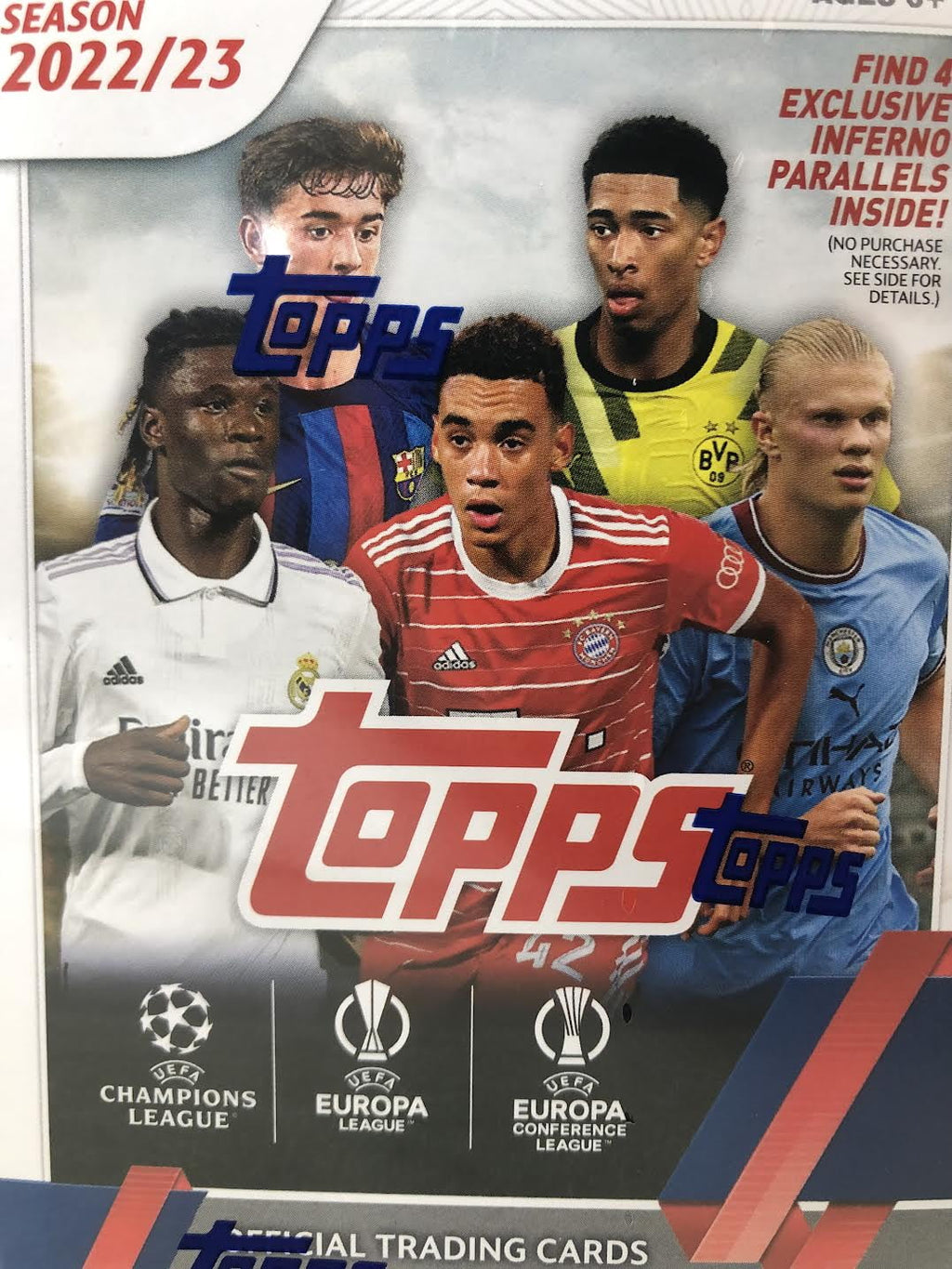 UEFA Club Competitions Value Box - 7 Packs Per Box B4519
