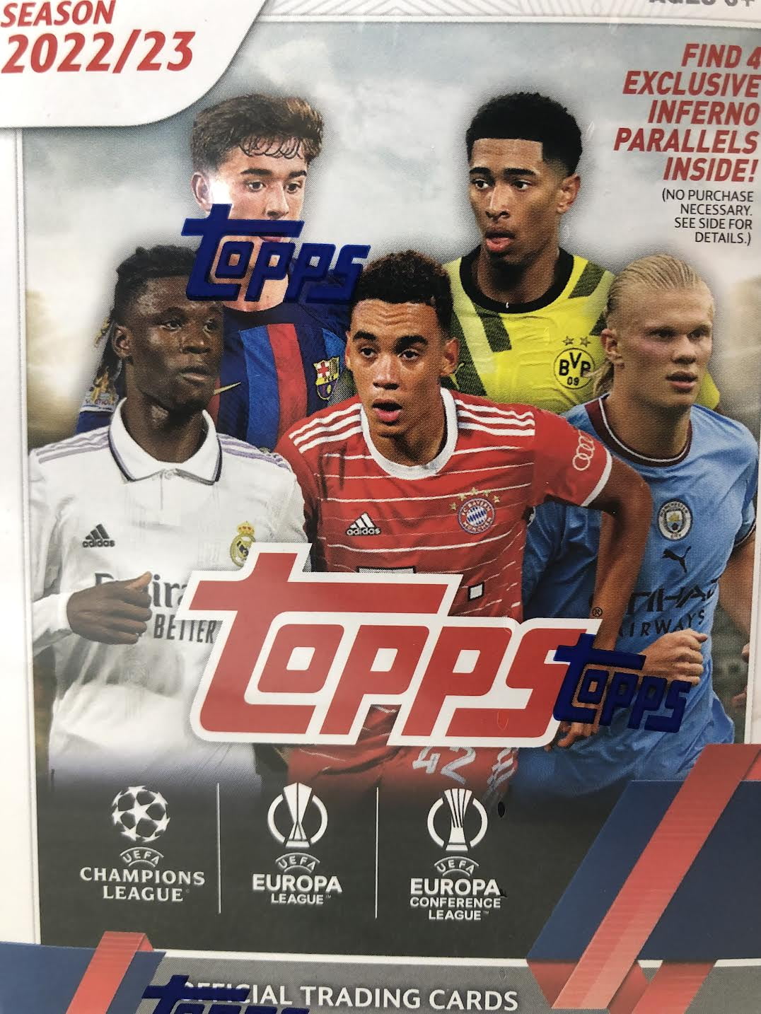 UEFA Club Competitions Value Box - 7 Packs Per Box B4519