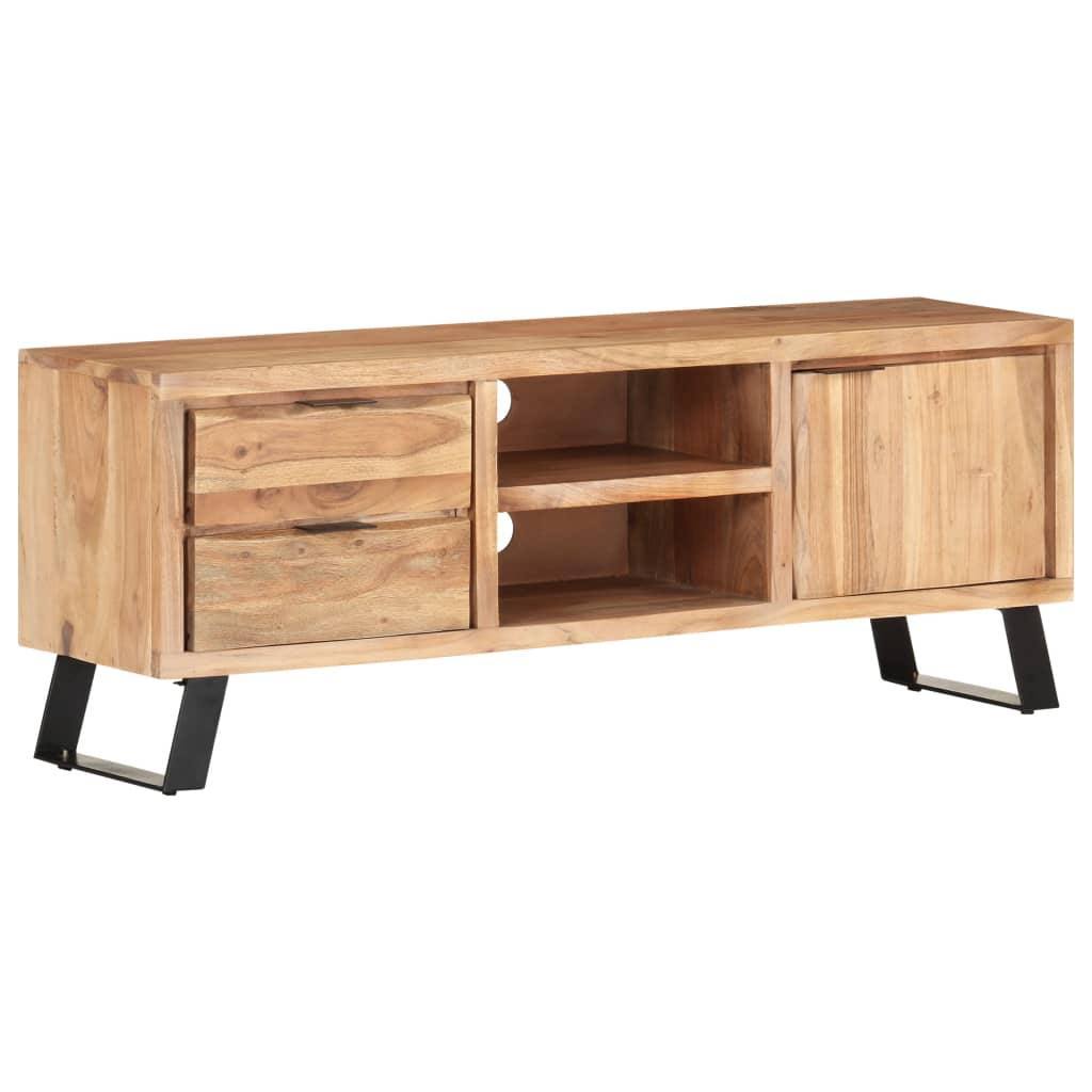 Solid Acacia Wood TV Cabinet G48692
