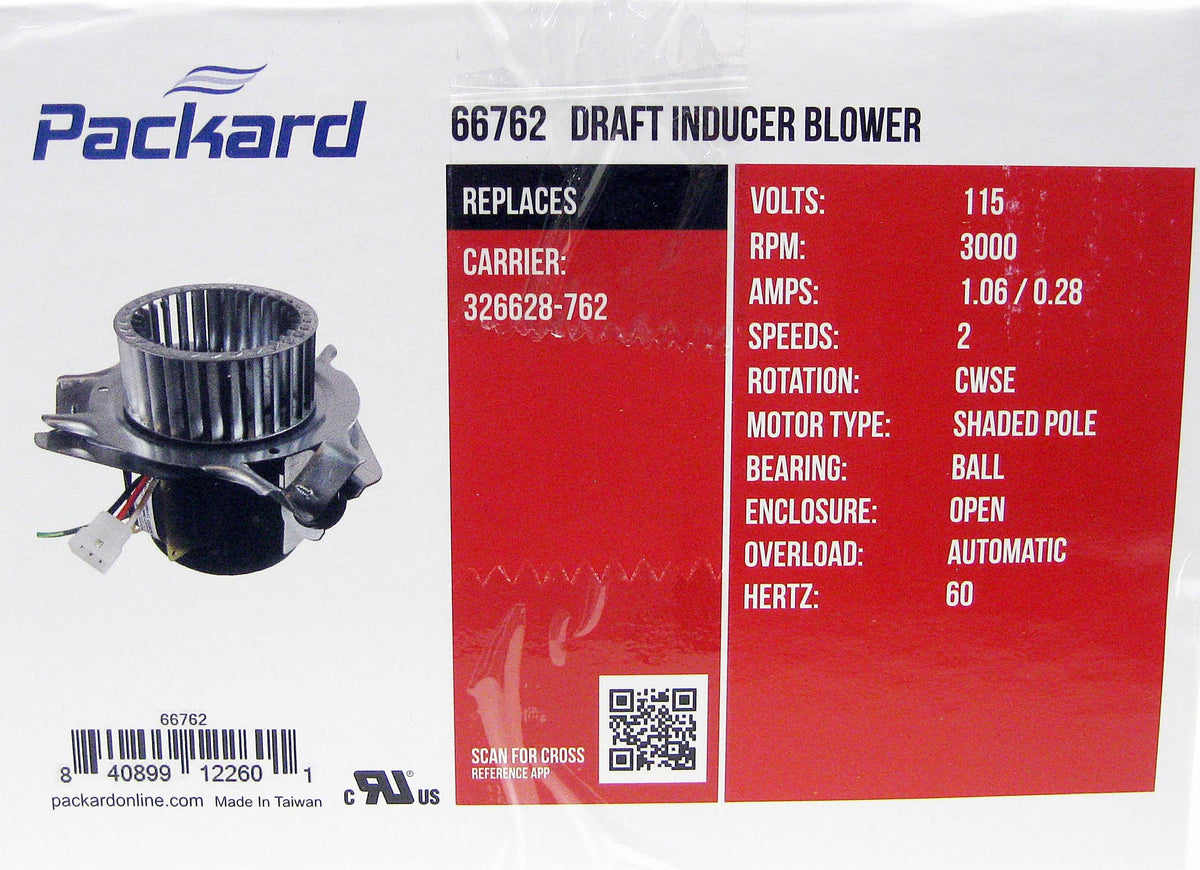 Draft Inducer Fan Furnace Blower Motor X181