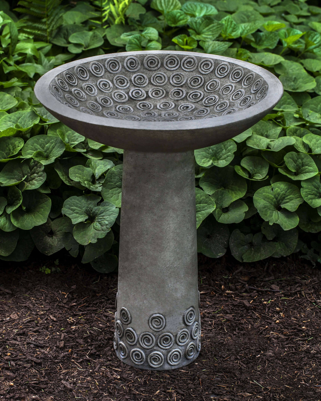 Grey Stone Birdbath V541820