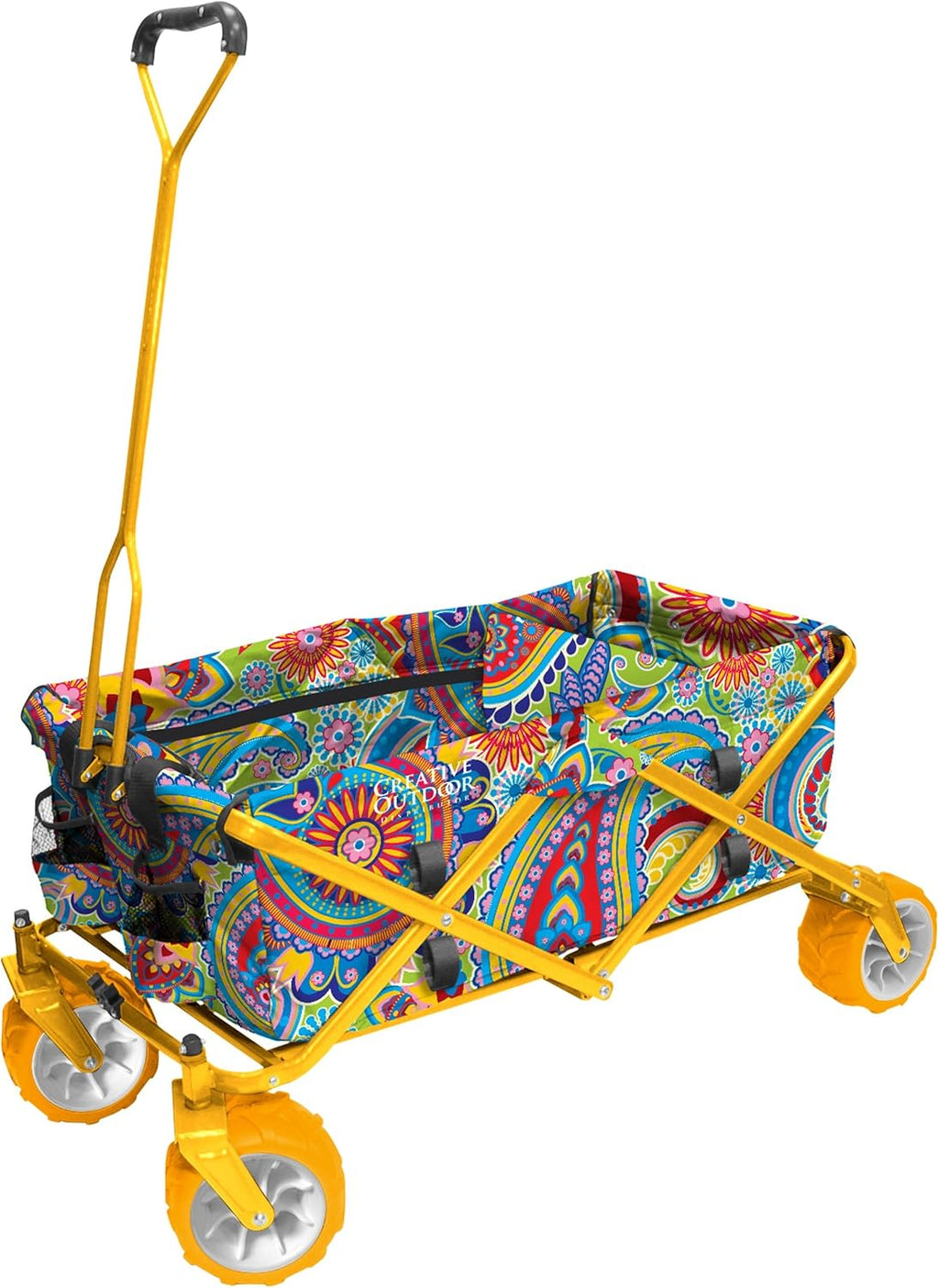 Red Collapsible Folding Wagon Cart S48328