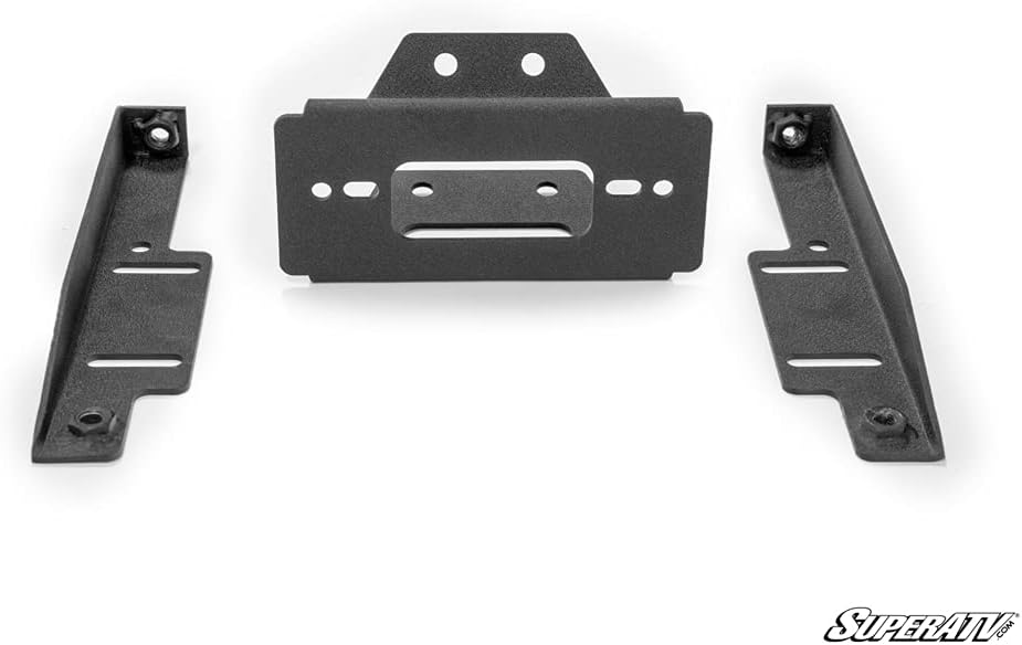 3500 lb Black Ops Winch with Heavy Duty Winch Mounting Plate L41753