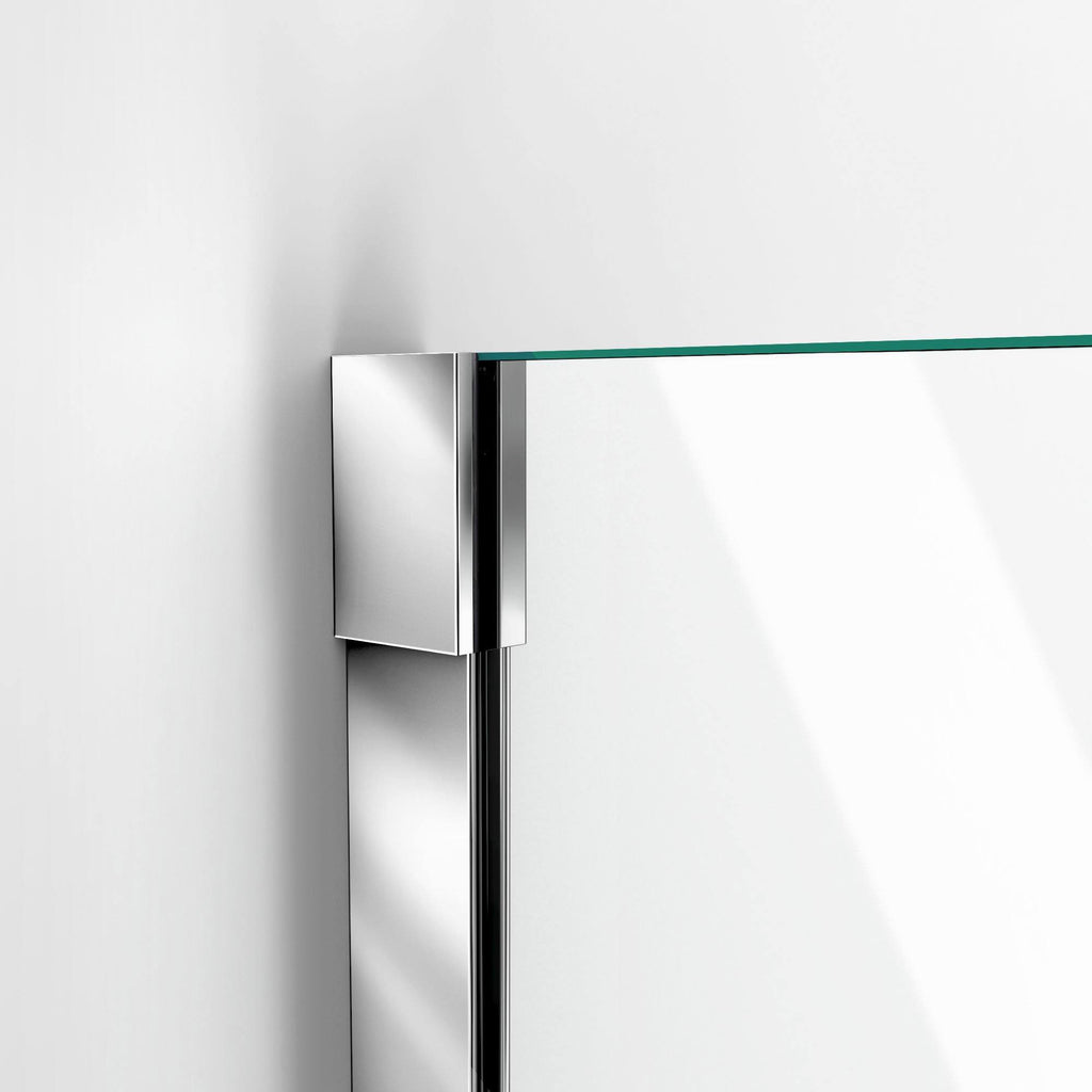 72 x 29 in. Chrome Hinged Shower Door S24427