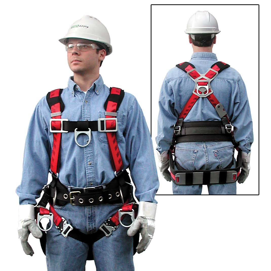 Red Full Body Harness E74061
