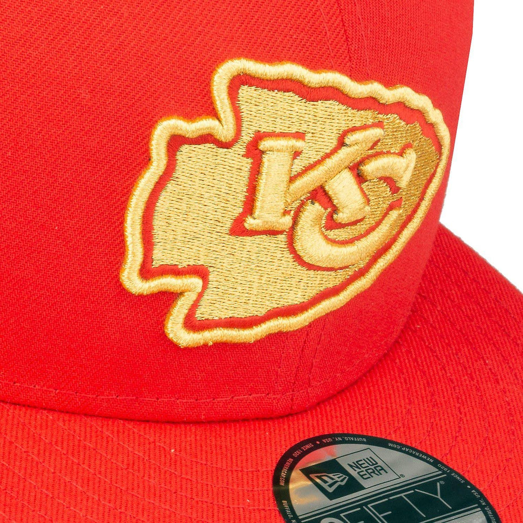 Kansas City Chiefs Red Gold Snapback Cap F146667