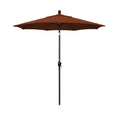 Terracotta 7.5 ft Aluminum Patio Umbrella with Olefin Fabric S80675